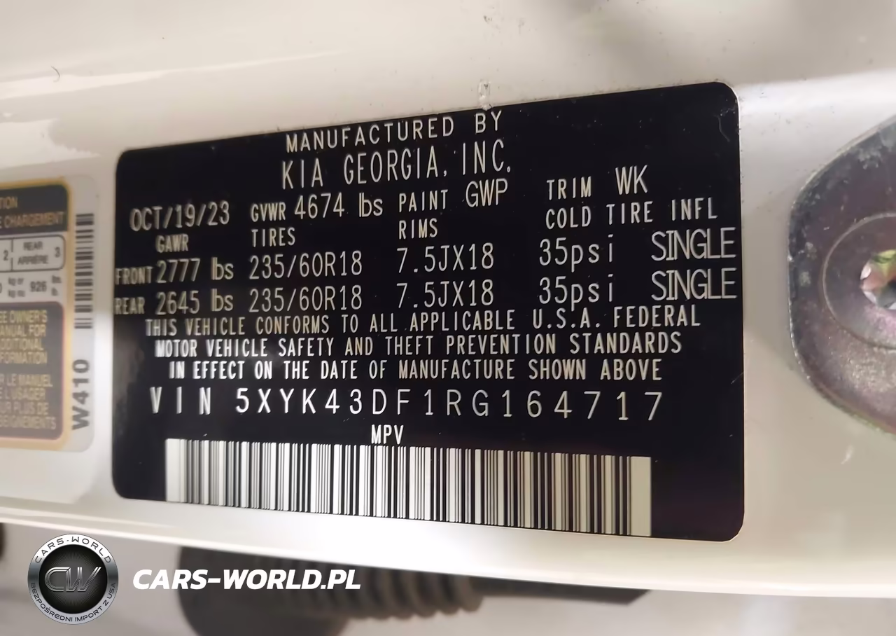 2024 Kia Sportage Sx VIN:5XYK43DF1RG164717 - 9