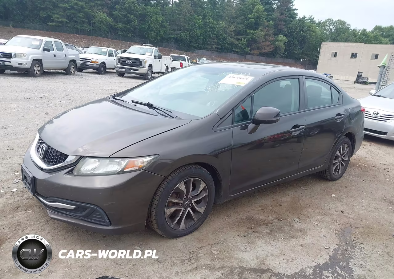 2013 Honda Civic Ex VIN:19XFB2F89DE251559 - 2