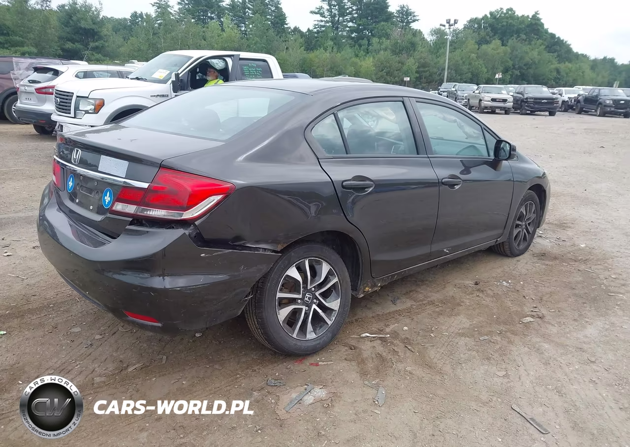 2013 Honda Civic Ex VIN:19XFB2F89DE251559 - 4