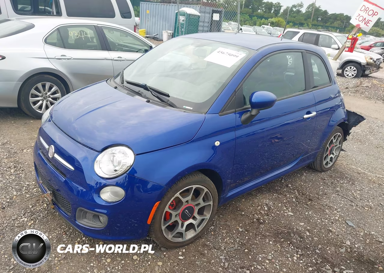 2012 Fiat 500 Sport VIN:3C3CFFBR2CT385745 - 2