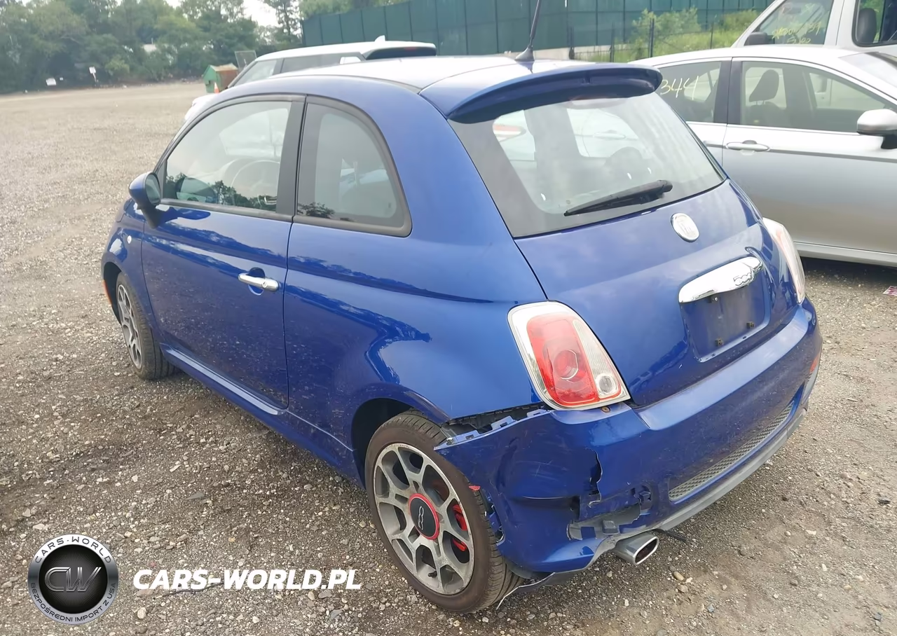 2012 Fiat 500 Sport VIN:3C3CFFBR2CT385745 - 3
