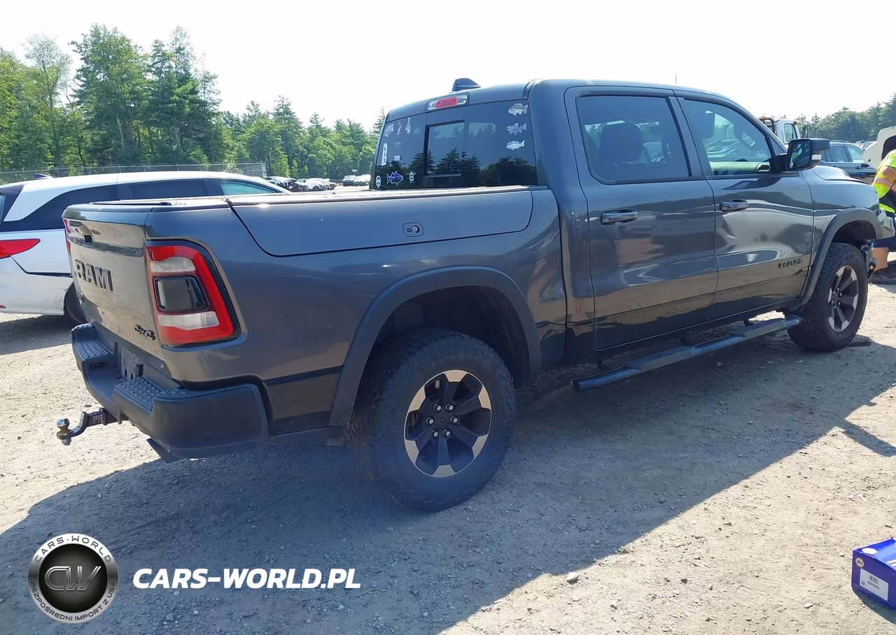 2019 Ram 1500 Rebel 4X4 5'7 Box VIN:1C6SRFLT2KN777493 - 4