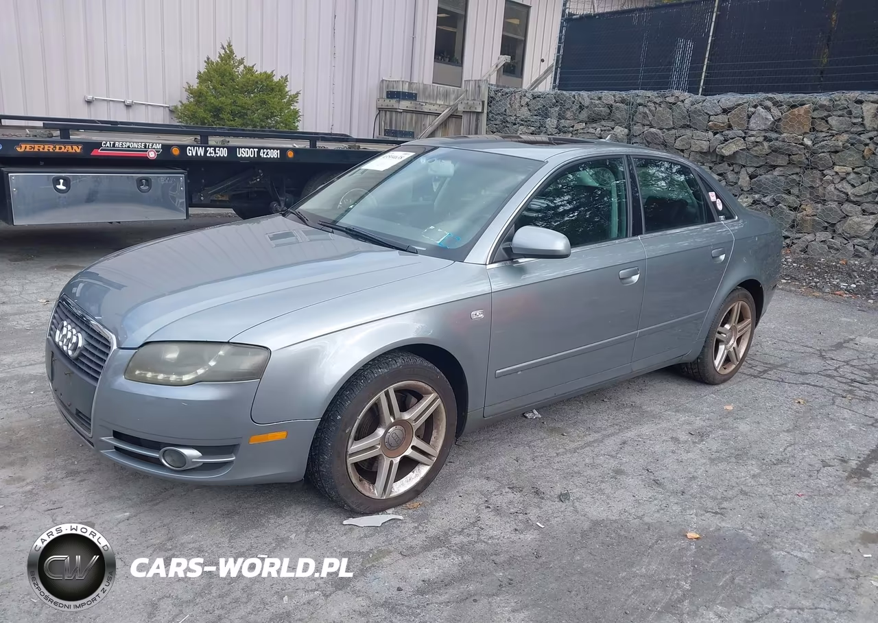 2007 Audi A4 2.0T VIN:WAUDF78E77A191023 - 2