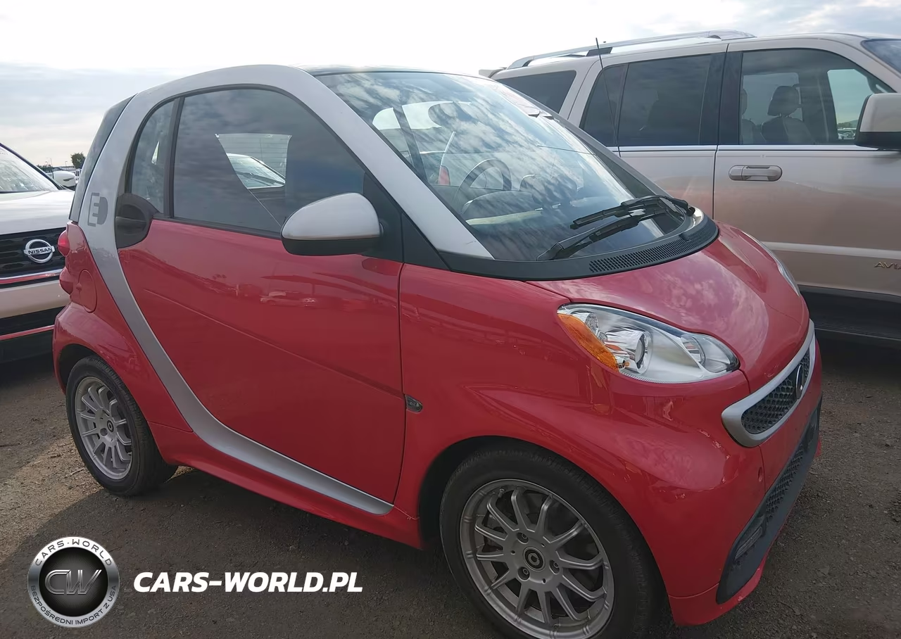 2014 Smart Fortwo Electric Drive Passion VIN:WMEEJ9AA2EK736885 - 1