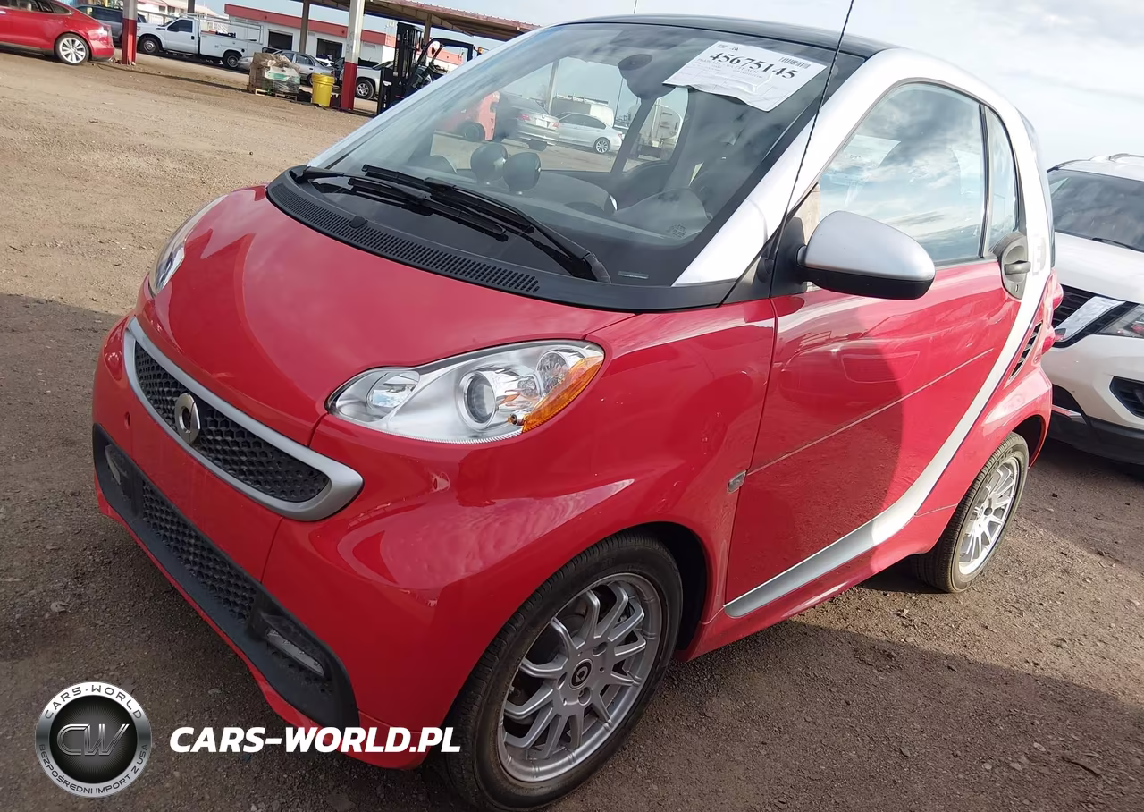 2014 Smart Fortwo Electric Drive Passion VIN:WMEEJ9AA2EK736885 - 2