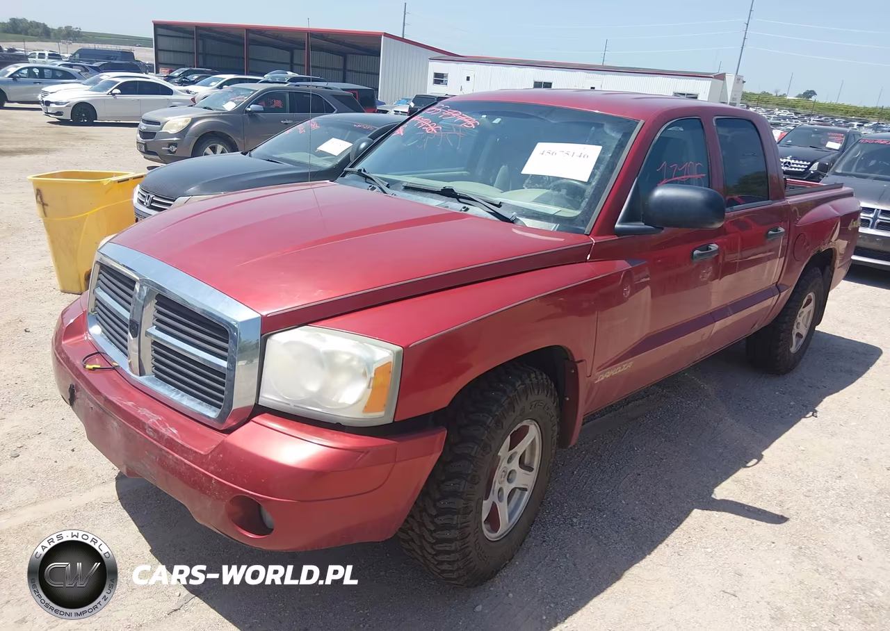 2006 Dodge Dakota Slt VIN:1D7HW48K36S664973 - 2