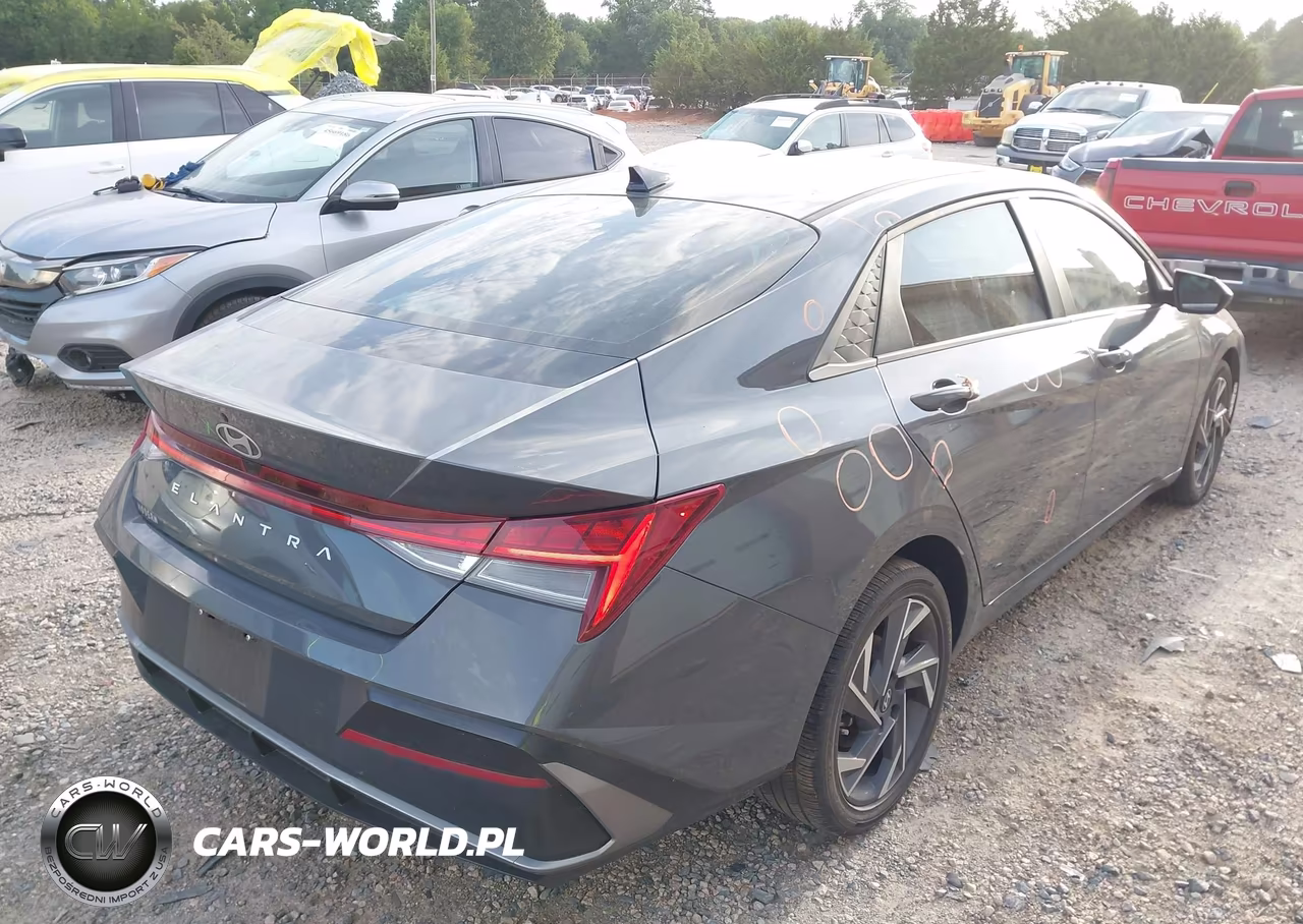 2025 Hyundai Elantra Sel Convenience VIN:KMHLS4DG3SU935025 - 4