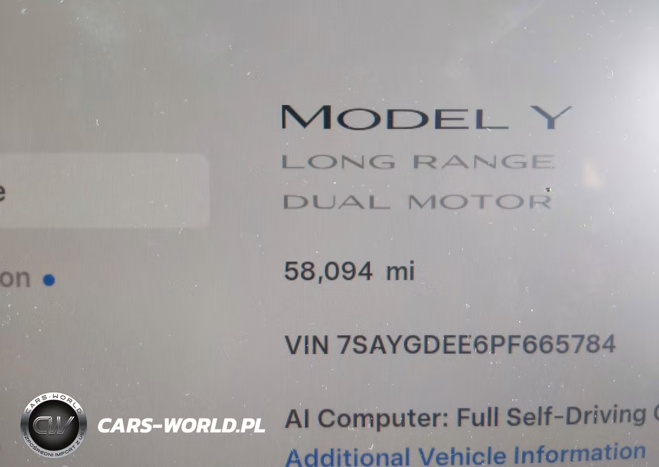2023 Tesla Model Y Awd-Long Range Dual Motor All-Wheel Drive VIN:7SAYGDEE6PF665784 - 7