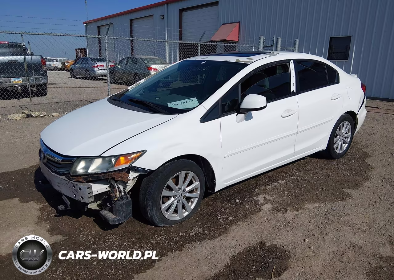 2012 Honda Civic Ex VIN:19XFB2F83CE035253 - 2