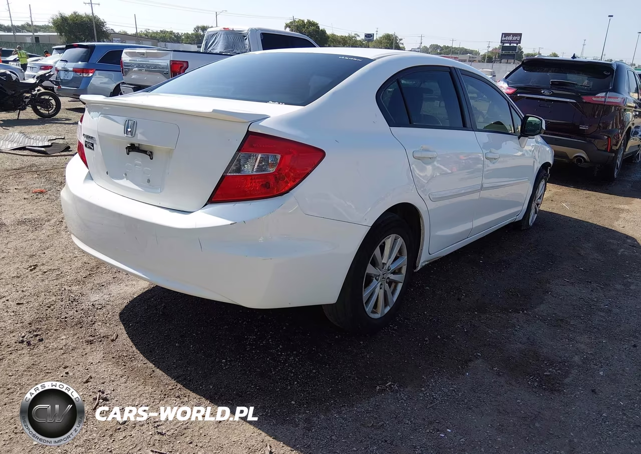 2012 Honda Civic Ex VIN:19XFB2F83CE035253 - 4