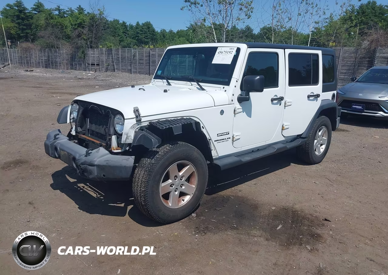 2016 Jeep Wrangler Unlimited Sport VIN:1C4BJWDG6GL137761 - 2