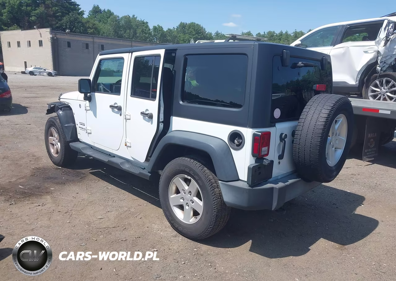 2016 Jeep Wrangler Unlimited Sport VIN:1C4BJWDG6GL137761 - 3