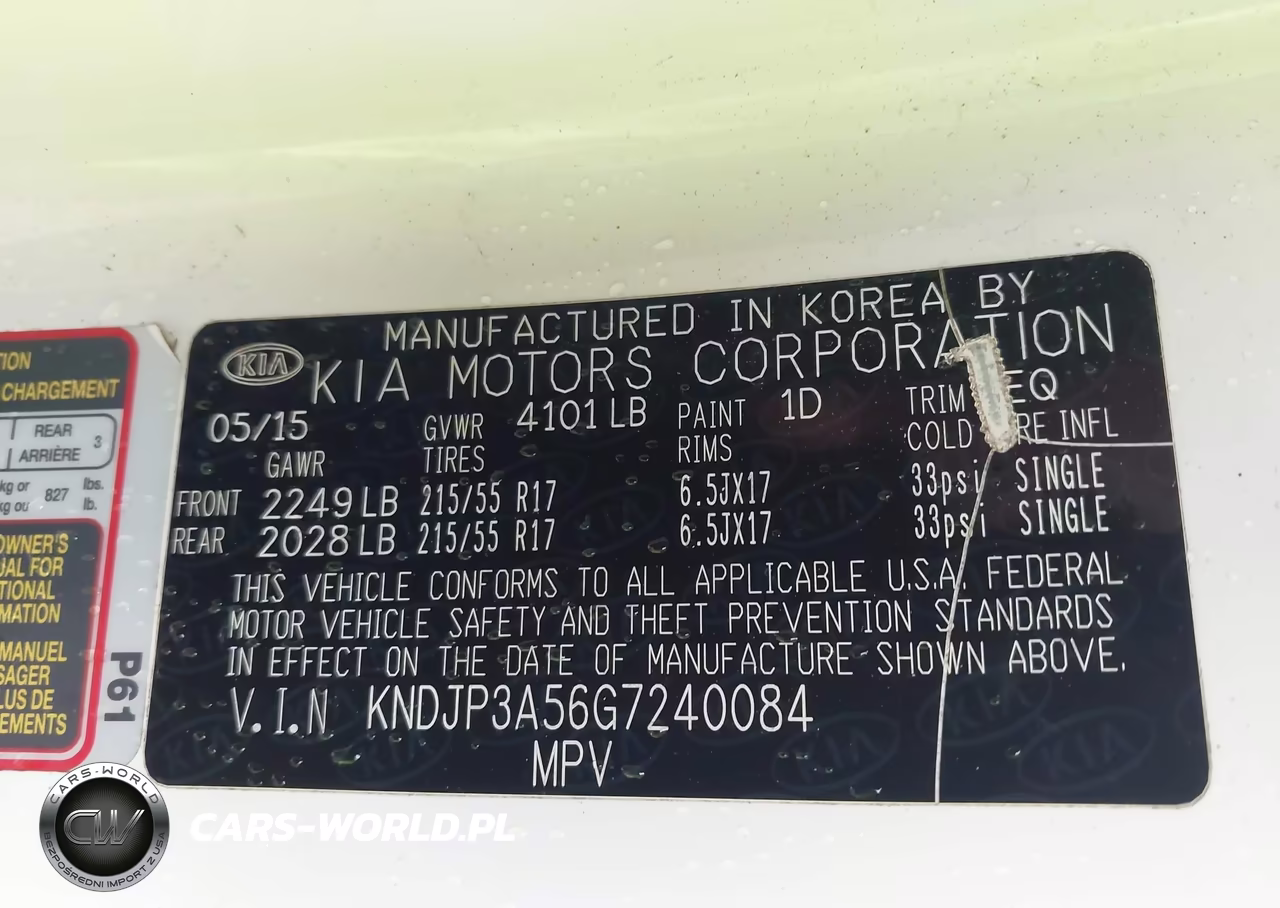 2016 Kia Soul + VIN:KNDJP3A56G7240084 - 9