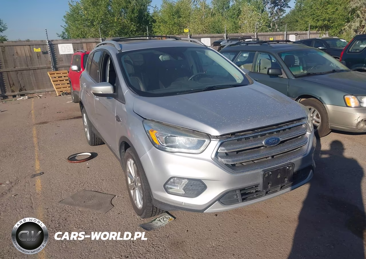 2017 Ford Escape Titanium VIN:1FMCU9J9XHUC66595 - 1