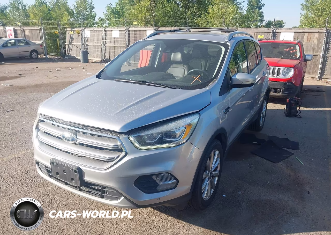 2017 Ford Escape Titanium VIN:1FMCU9J9XHUC66595 - 2