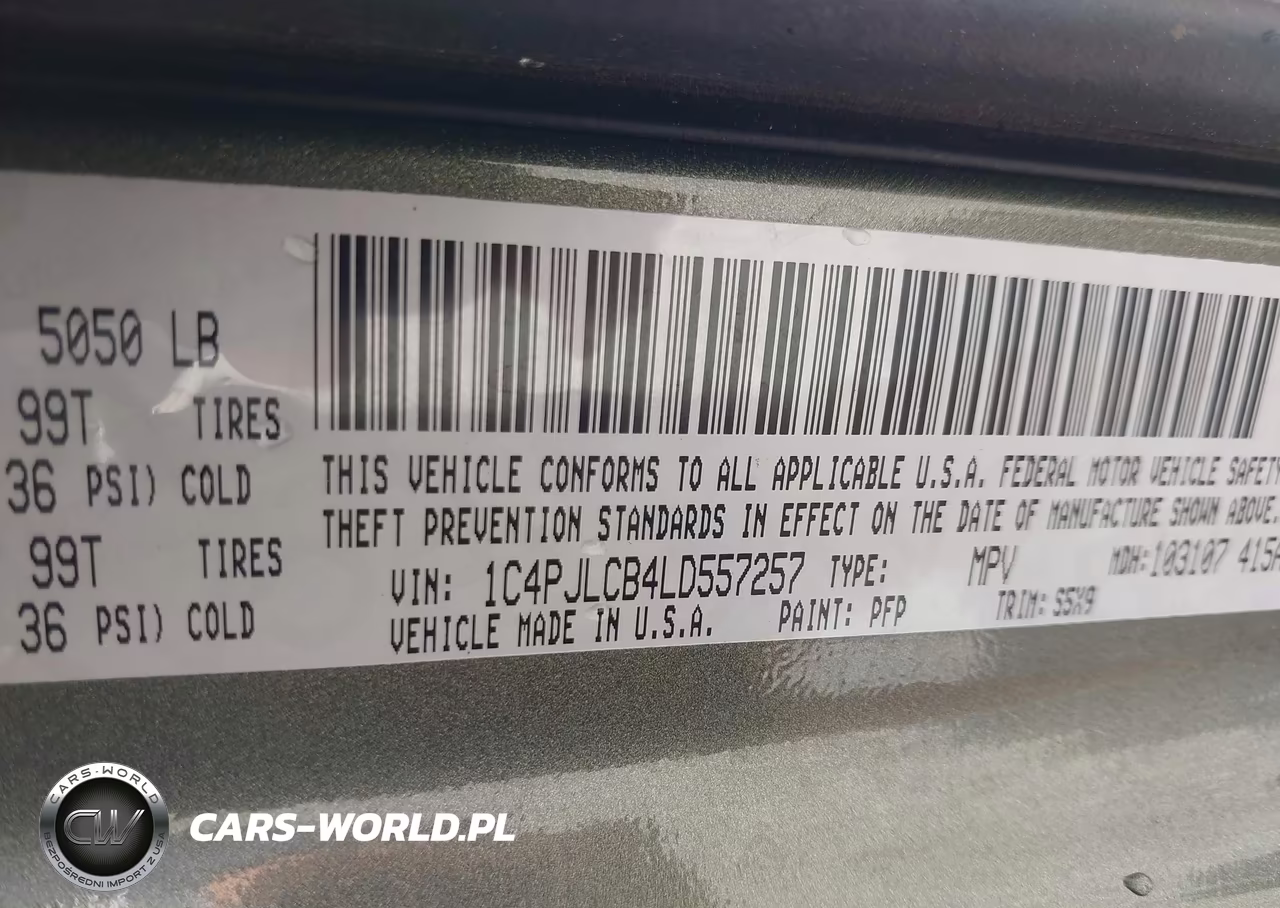 2020 Jeep Cherokee Latitude Fwd VIN:1C4PJLCB4LD557257 - 9