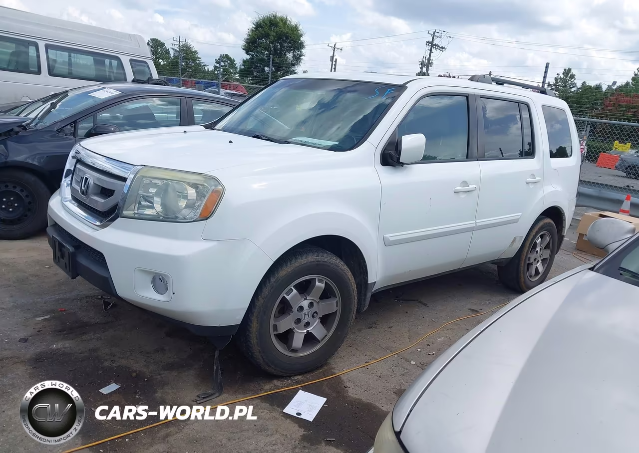 2010 Honda Pilot Ex-L VIN:5FNYF3H5XAB009181 - 2