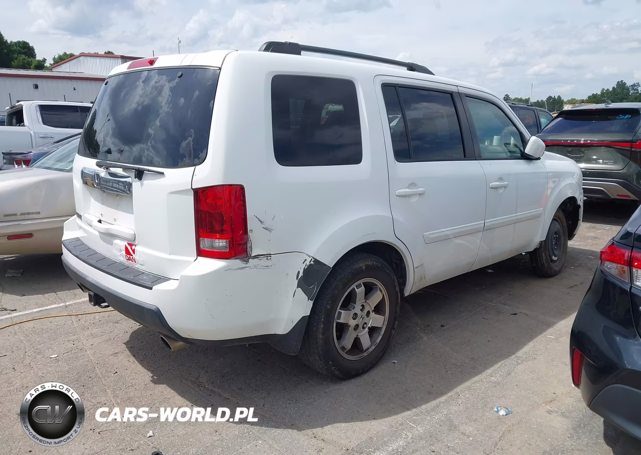 2010 Honda Pilot Ex-L VIN:5FNYF3H5XAB009181 - 4