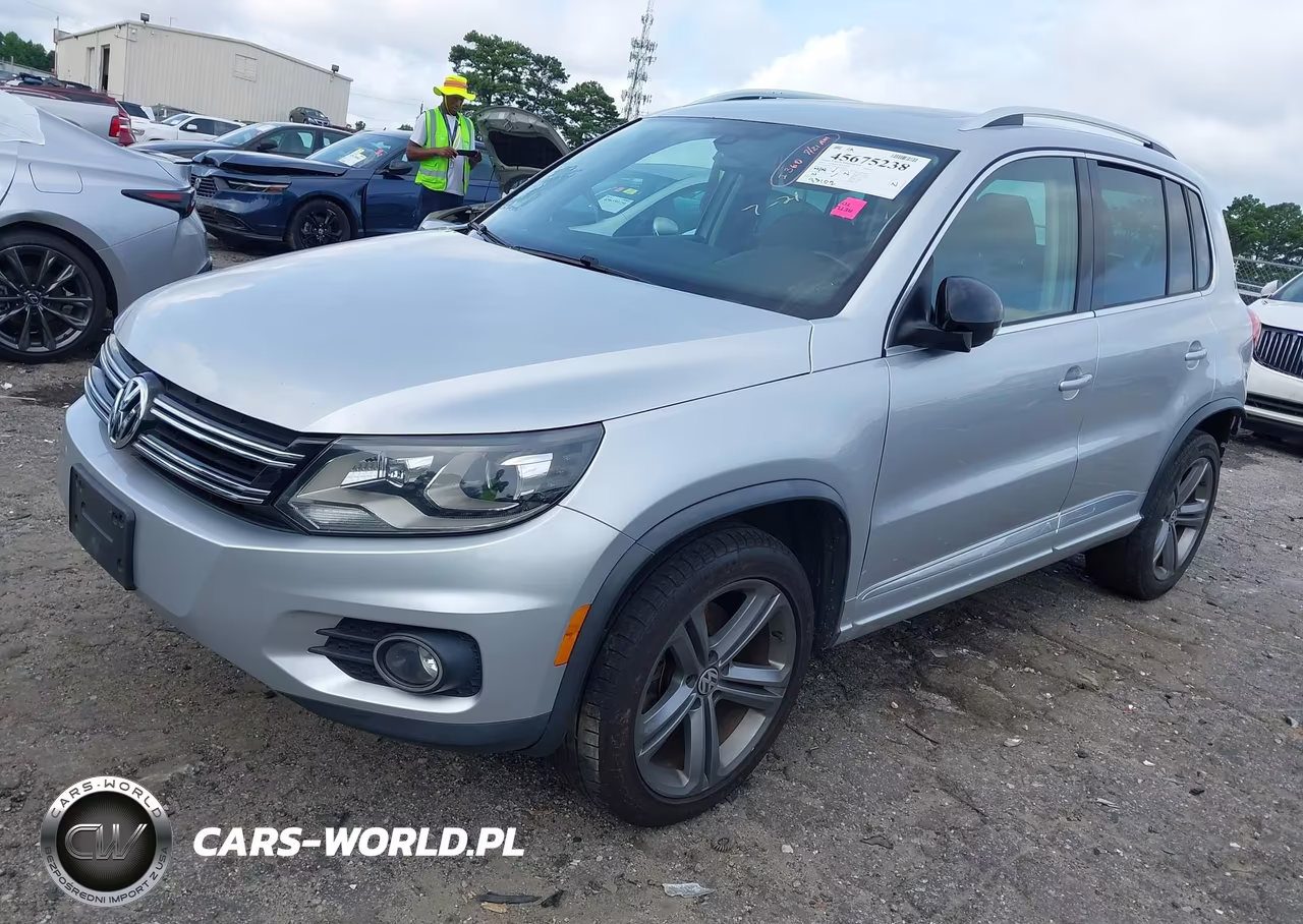 2017 Volkswagen Tiguan 2.0T Sport VIN:WVGUV7AX2HW509602 - 2