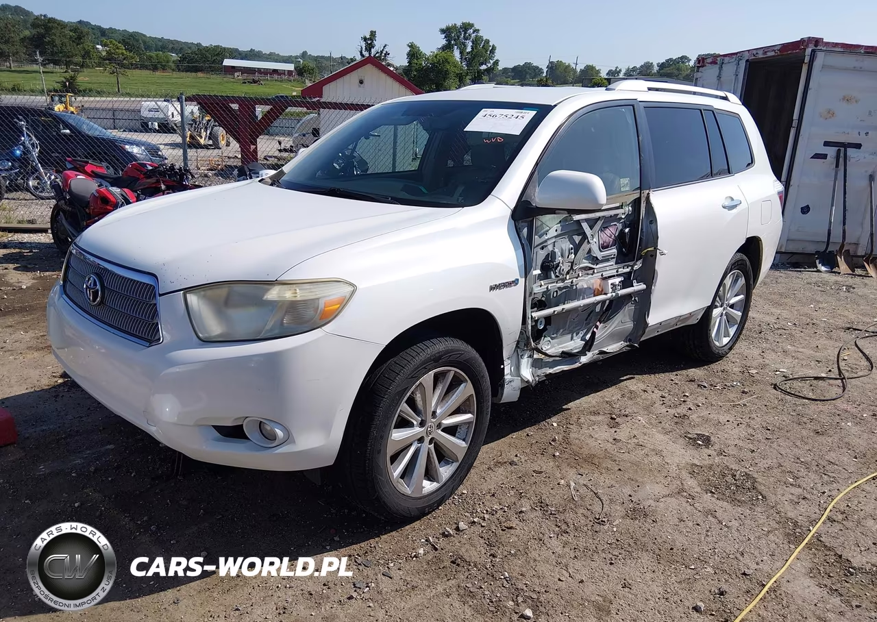 2008 Toyota Highlander Hybrid Limited VIN:JTEEW44A682020165 - 2