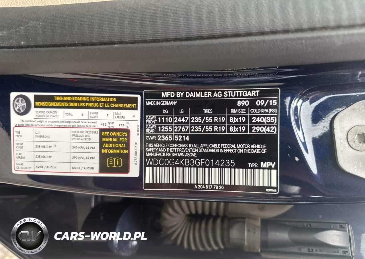 2016 Mercedes-Benz Glc 300 4Matic VIN:WDC0G4KB3GF014235 - 9