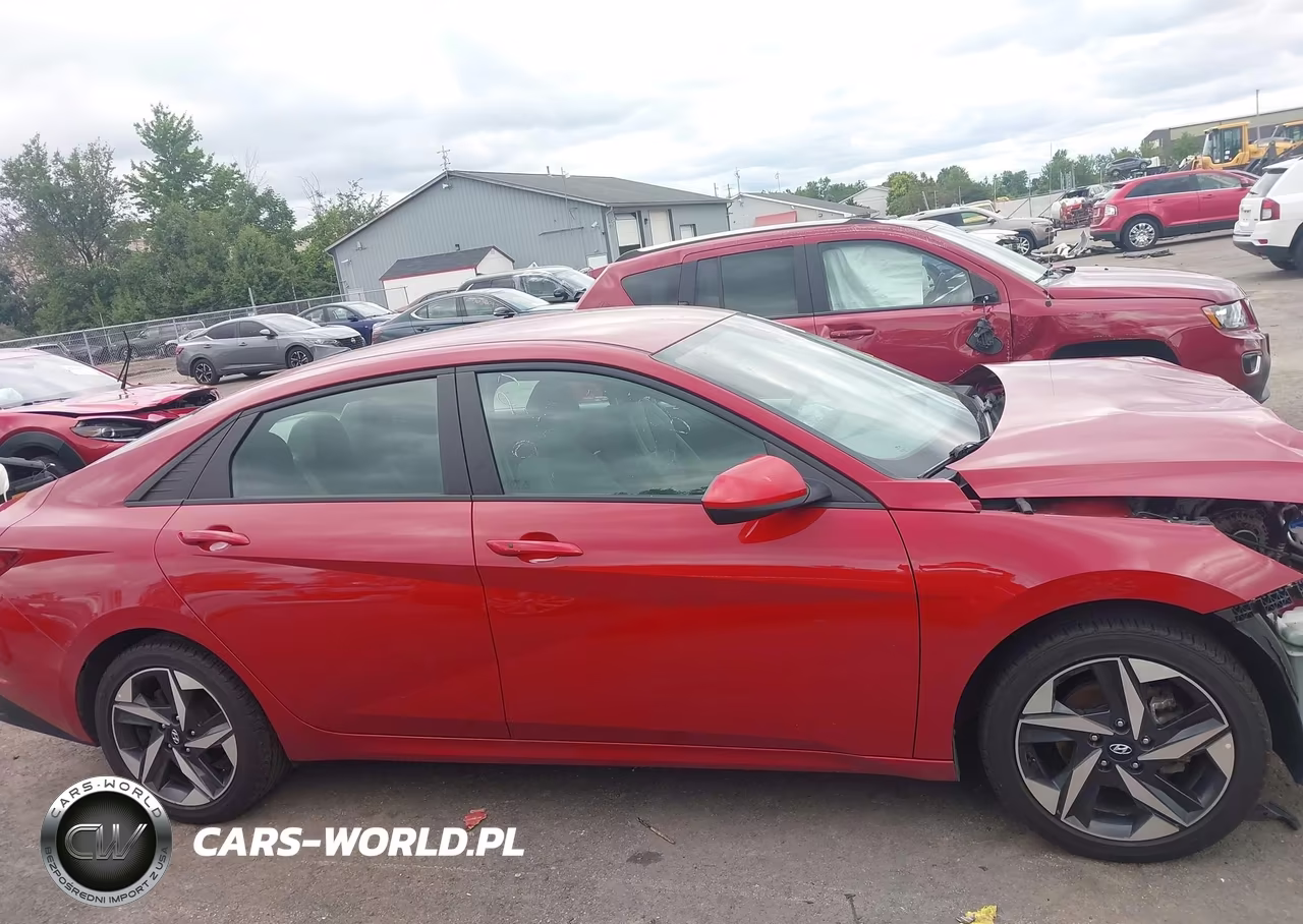 2023 Hyundai Elantra Sel VIN:KMHLS4AG9PU521436 - 14