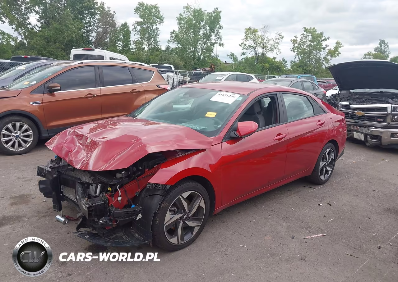 2023 Hyundai Elantra Sel VIN:KMHLS4AG9PU521436 - 2