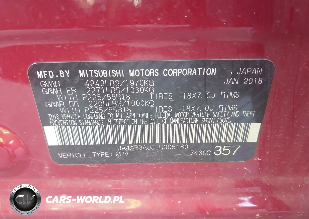 2018 Mitsubishi Outlander Sport 2.0 Es VIN:JA4AP3AU8JU005180 - 9