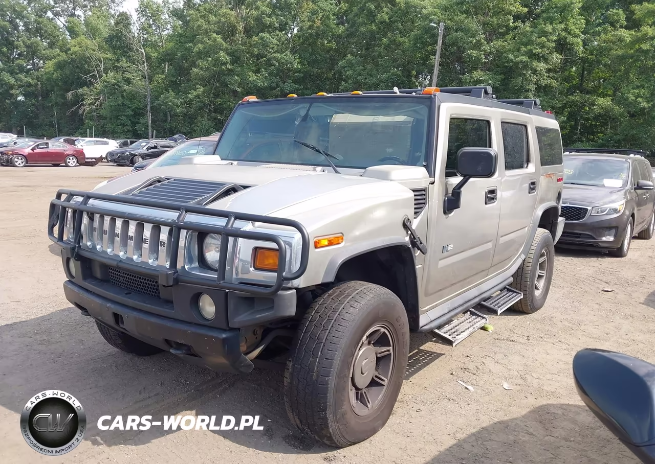 2004 Hummer H2 VIN:5GRGN23U04H101796 - 2
