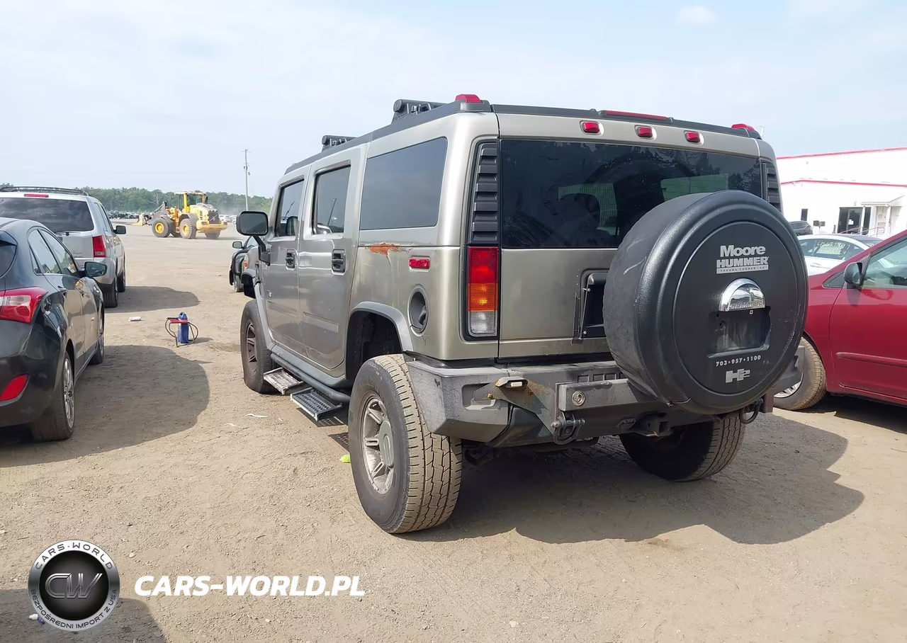 2004 Hummer H2 VIN:5GRGN23U04H101796 - 3