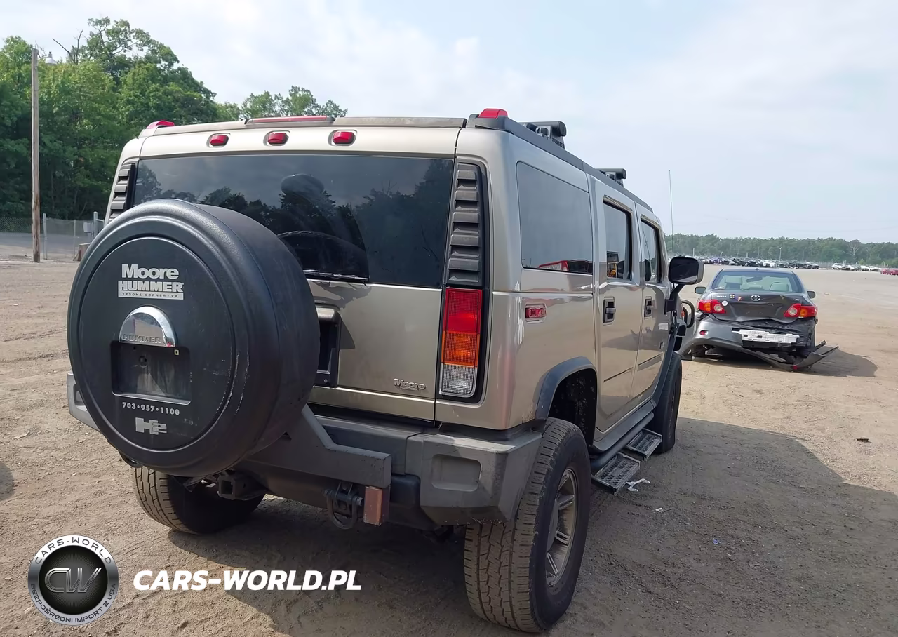 2004 Hummer H2 VIN:5GRGN23U04H101796 - 4