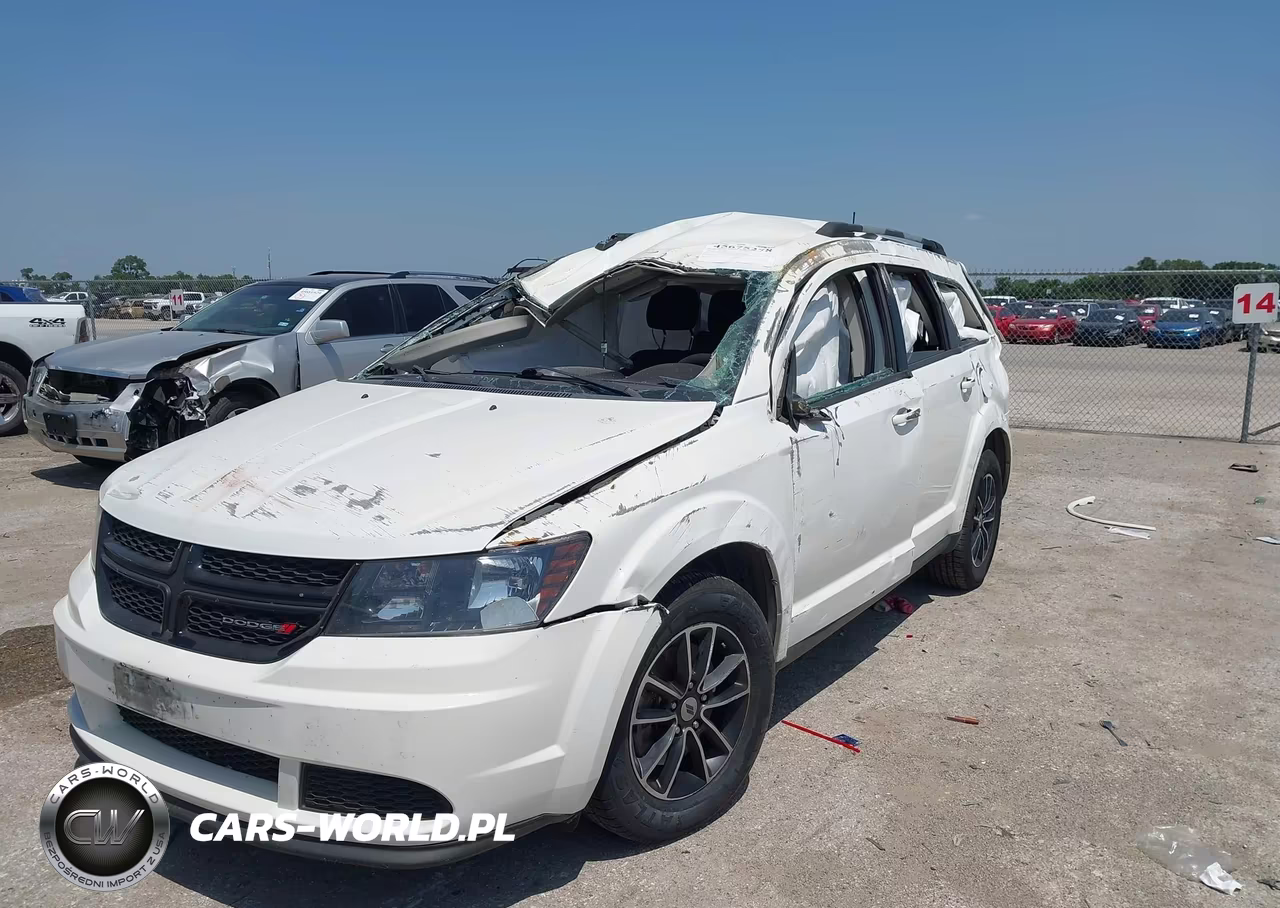 2018 Dodge Journey Se VIN:3C4PDCAB4JT506956 - 2