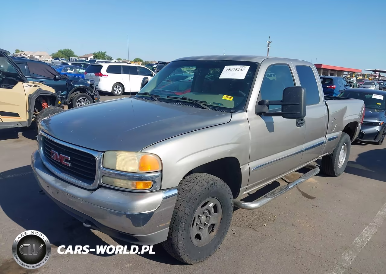 2002 GMC Sierra 1500 Sle VIN:2GTEK19T721250717 - 2