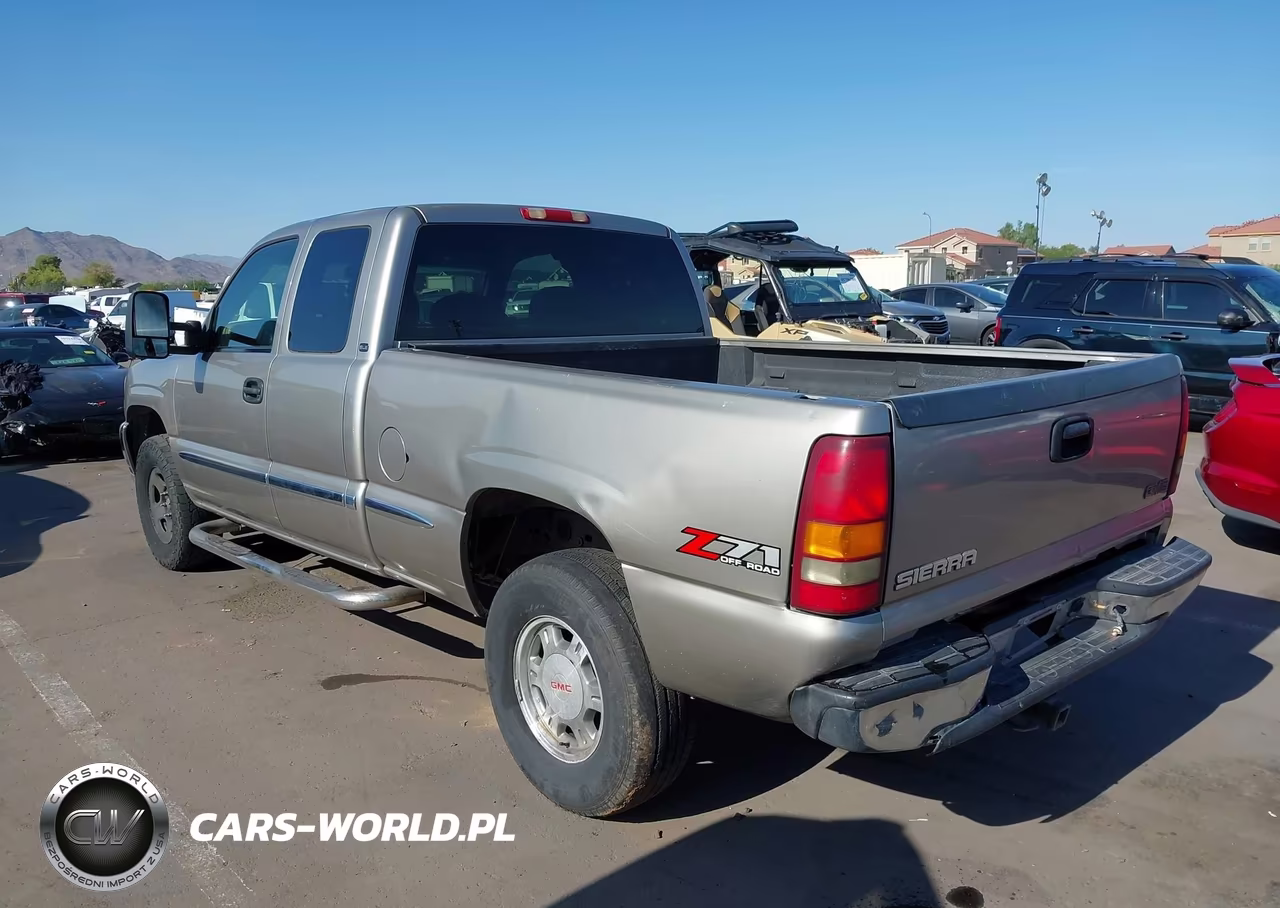 2002 GMC Sierra 1500 Sle VIN:2GTEK19T721250717 - 3