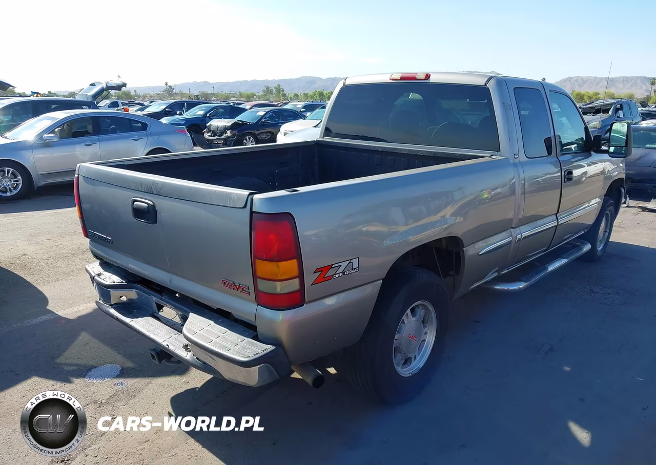 2002 GMC Sierra 1500 Sle VIN:2GTEK19T721250717 - 4