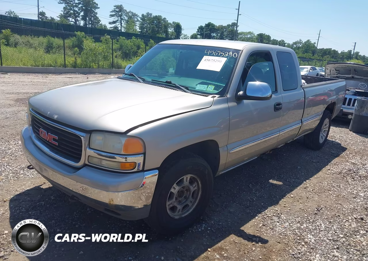 2001 GMC Sierra 1500 Sle VIN:1GTEK19T81E233132 - 2