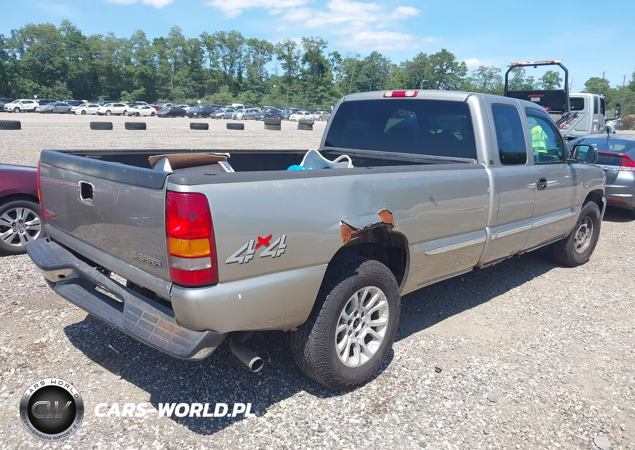 2001 GMC Sierra 1500 Sle VIN:1GTEK19T81E233132 - 4