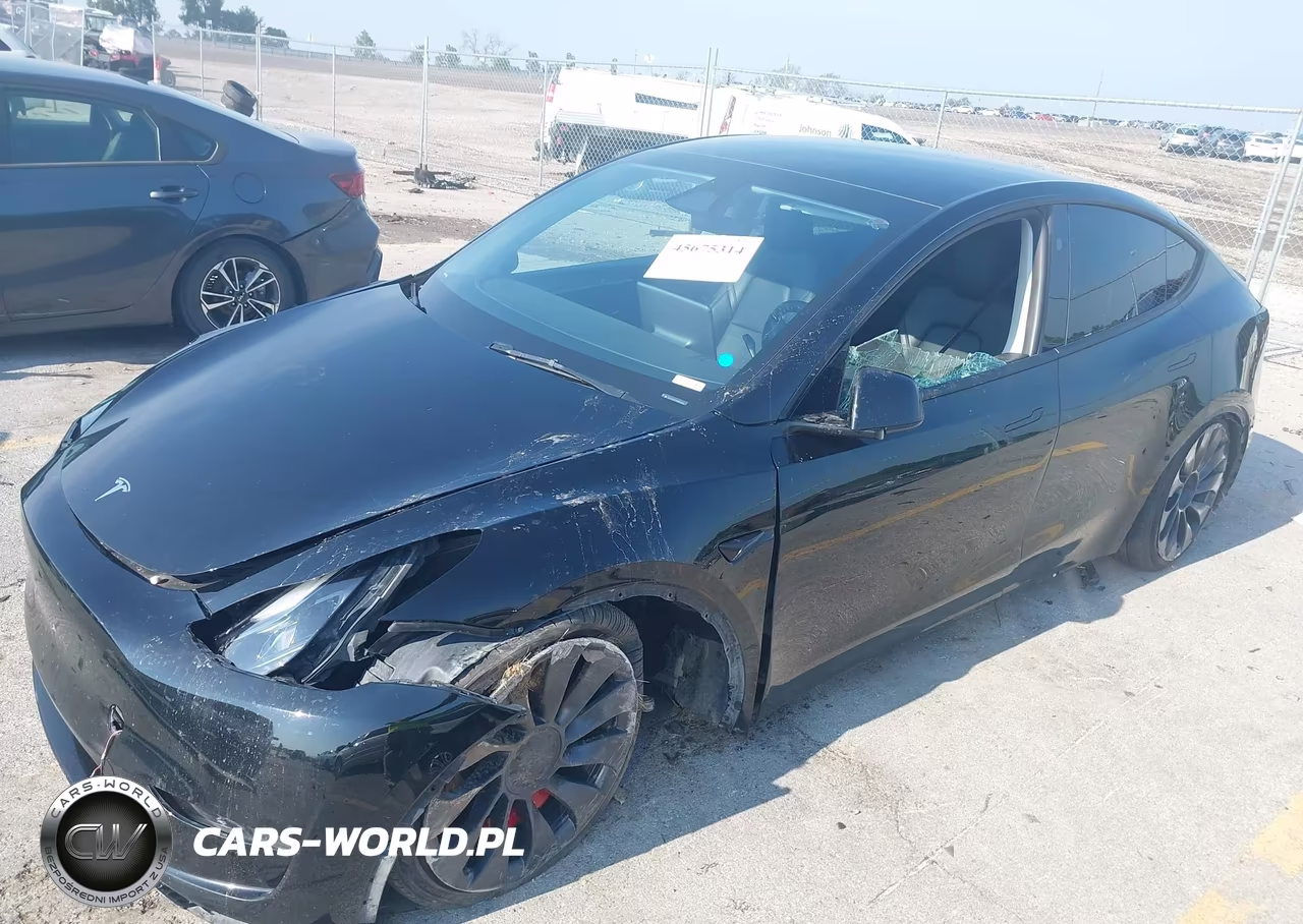 2023 Tesla Model Y Performance Dual Motor All-Wheel Drive VIN:7SAYGDEF8PF875814 - 2