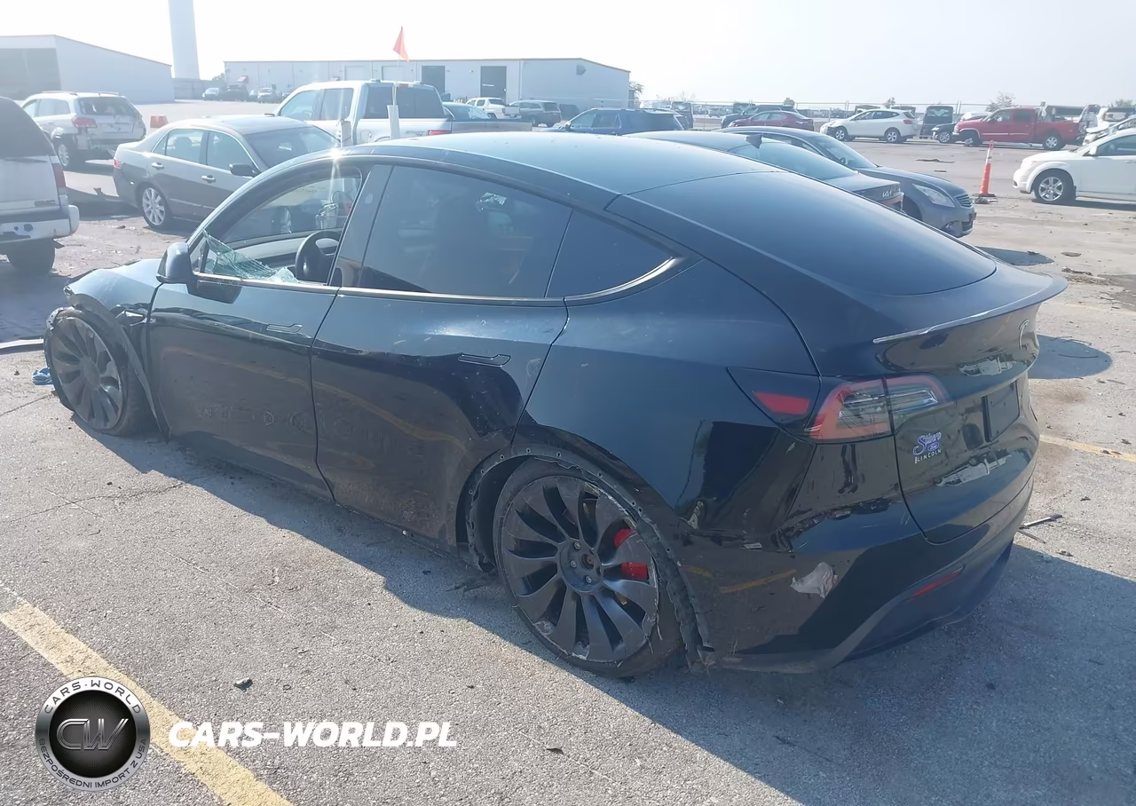 2023 Tesla Model Y Performance Dual Motor All-Wheel Drive VIN:7SAYGDEF8PF875814 - 3