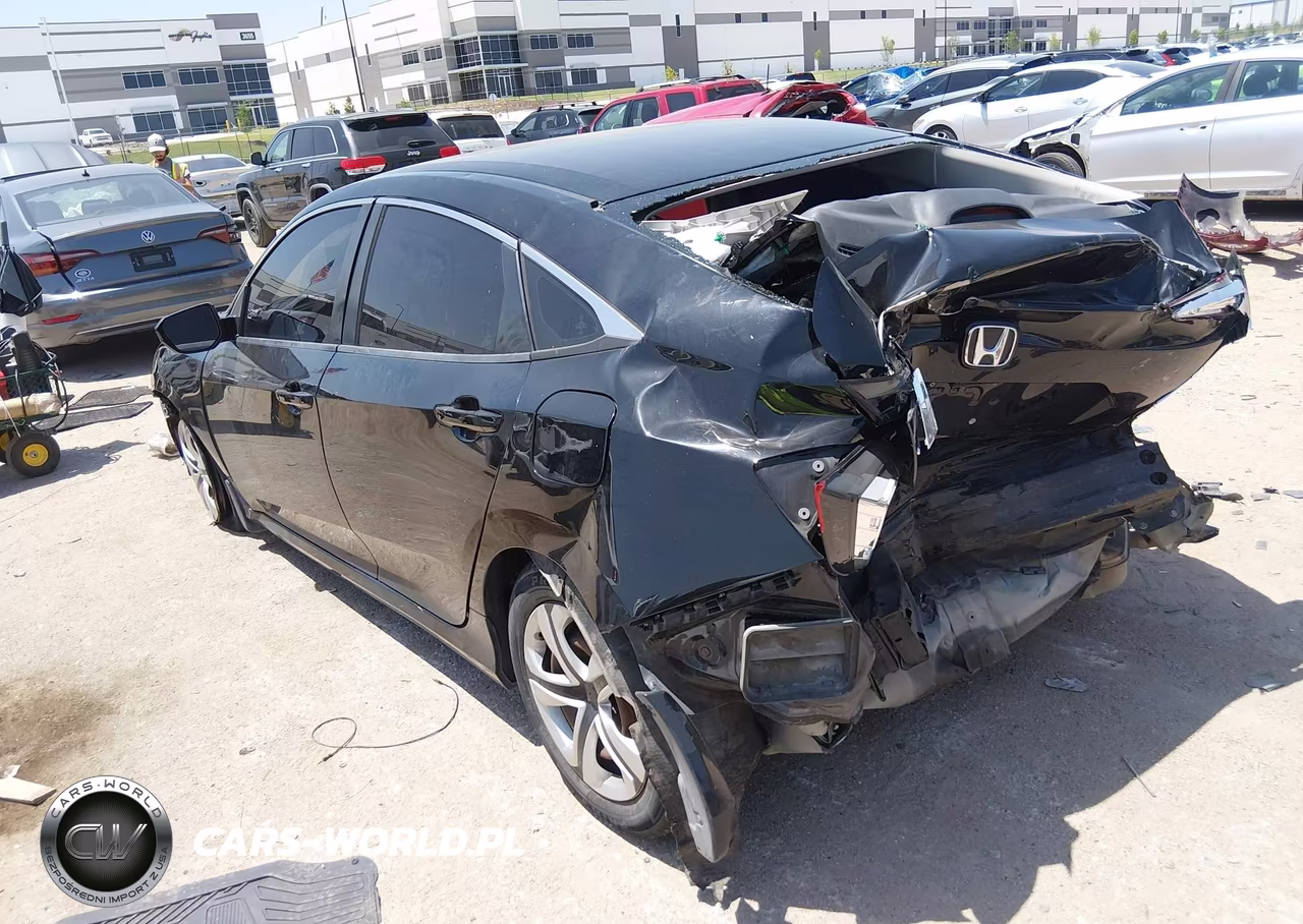 2018 Honda Civic Lx VIN:2HGFC2F53JH556351 - 3