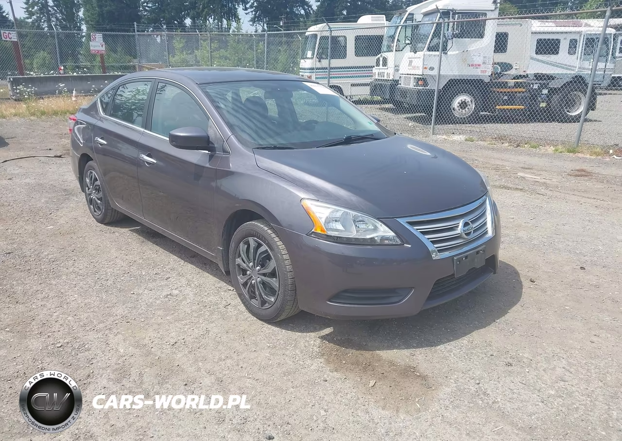 2014 Nissan Sentra S VIN:3N1AB7AP0EL635655 - 1