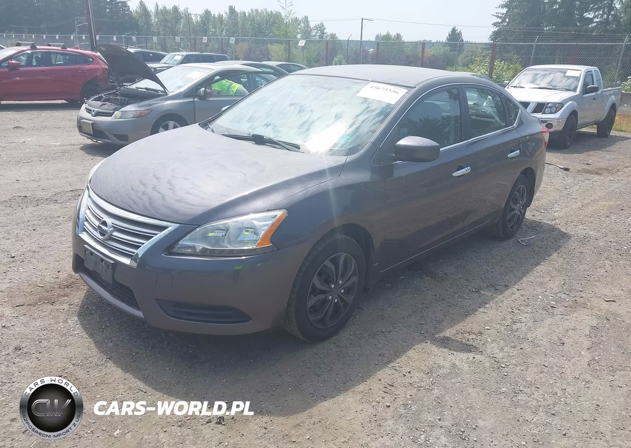 2014 Nissan Sentra S VIN:3N1AB7AP0EL635655 - 2