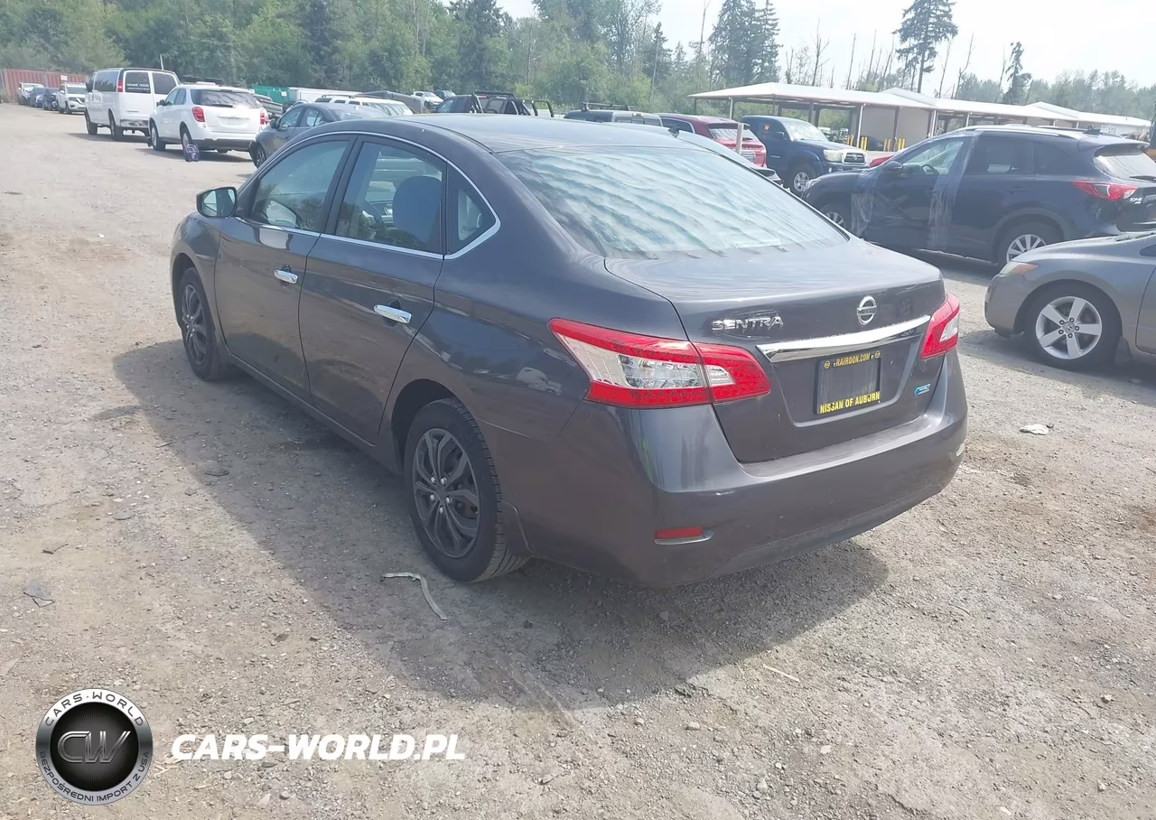 2014 Nissan Sentra S VIN:3N1AB7AP0EL635655 - 3