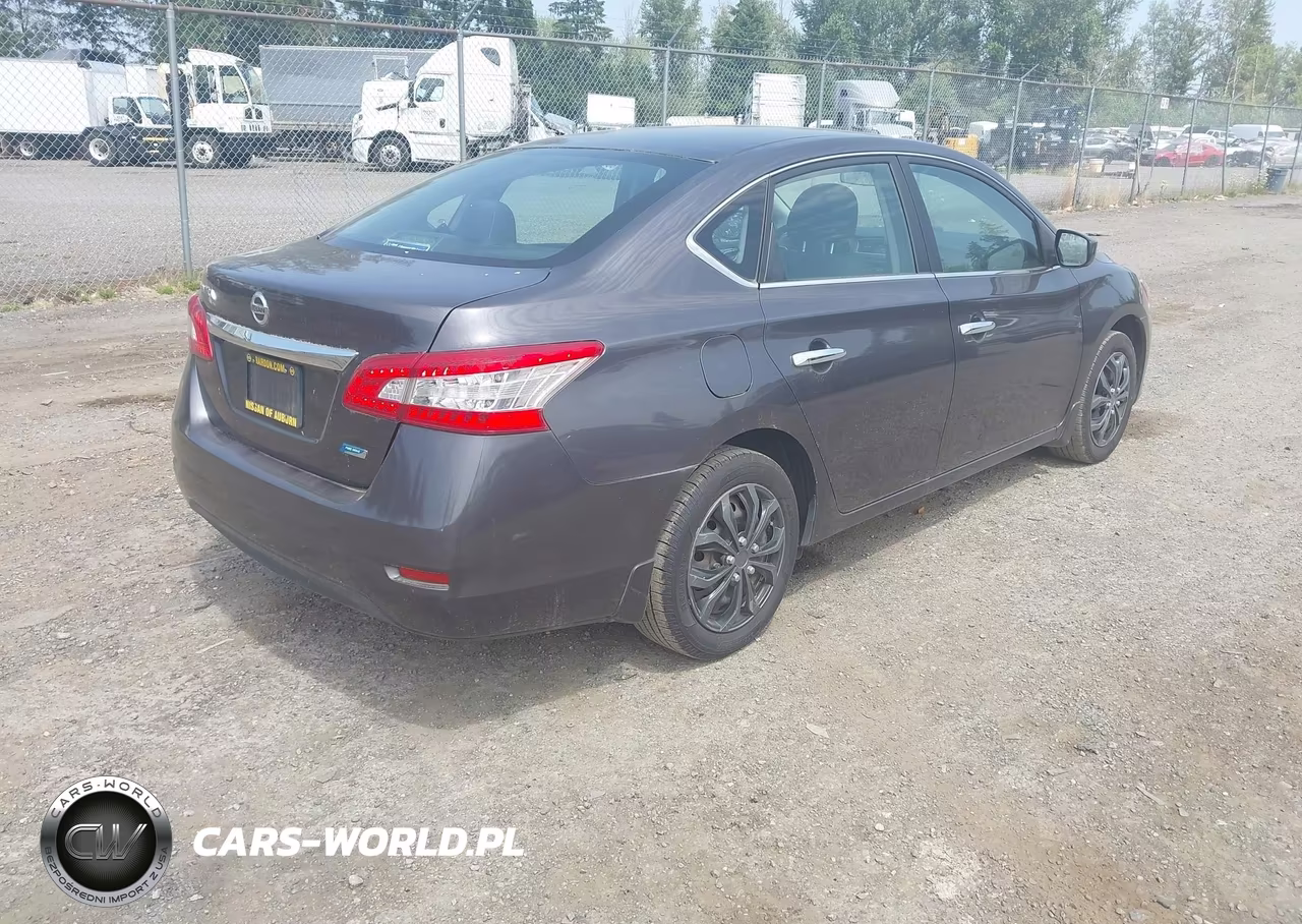 2014 Nissan Sentra S VIN:3N1AB7AP0EL635655 - 4