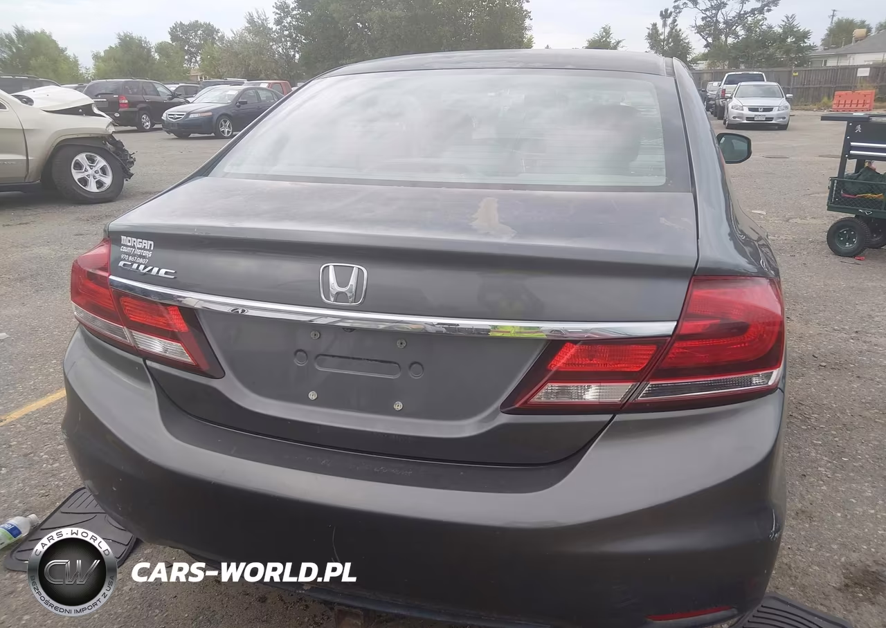 2013 Honda Civic Lx VIN:19XFB2F52DE093412 - 16