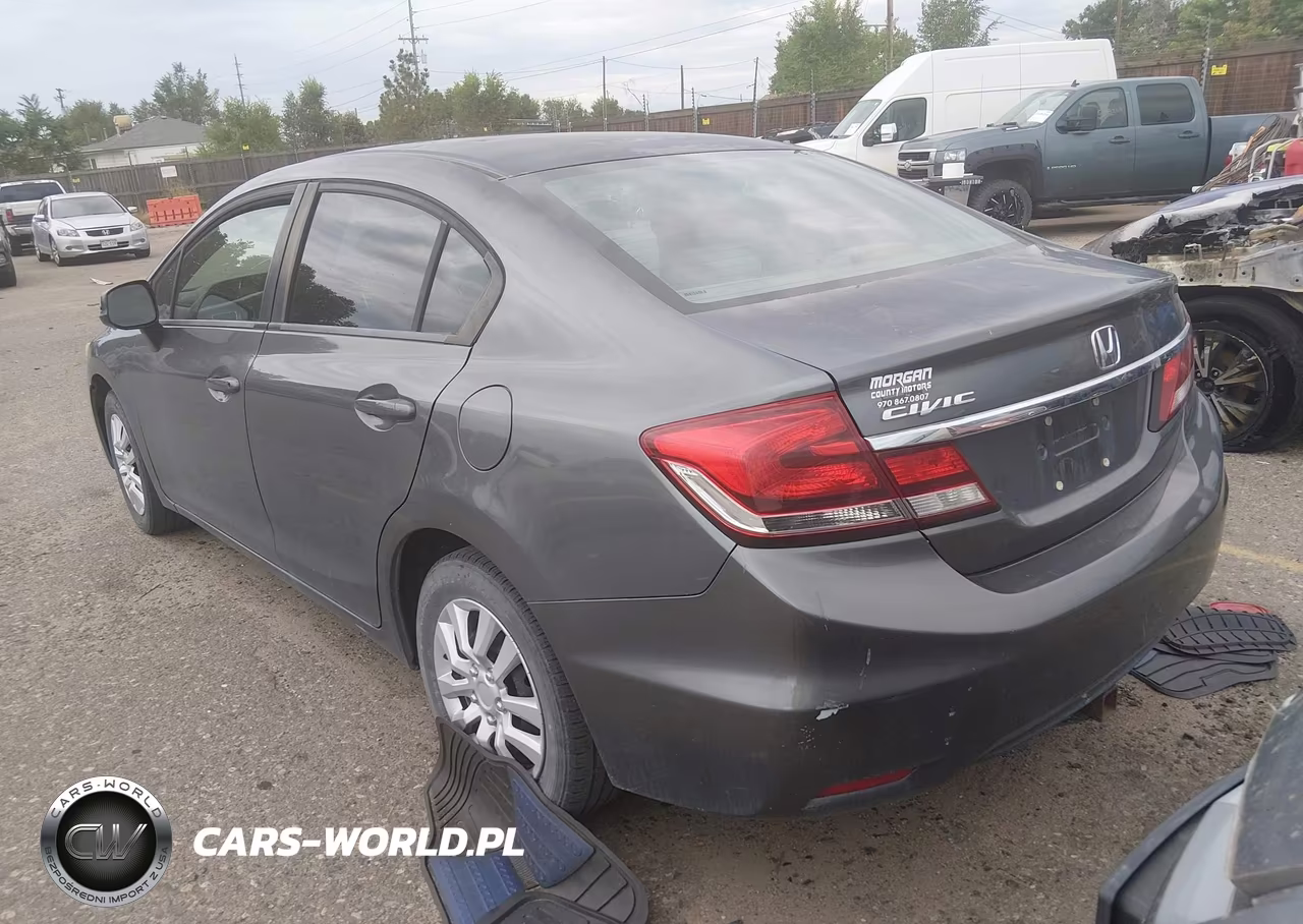 2013 Honda Civic Lx VIN:19XFB2F52DE093412 - 3