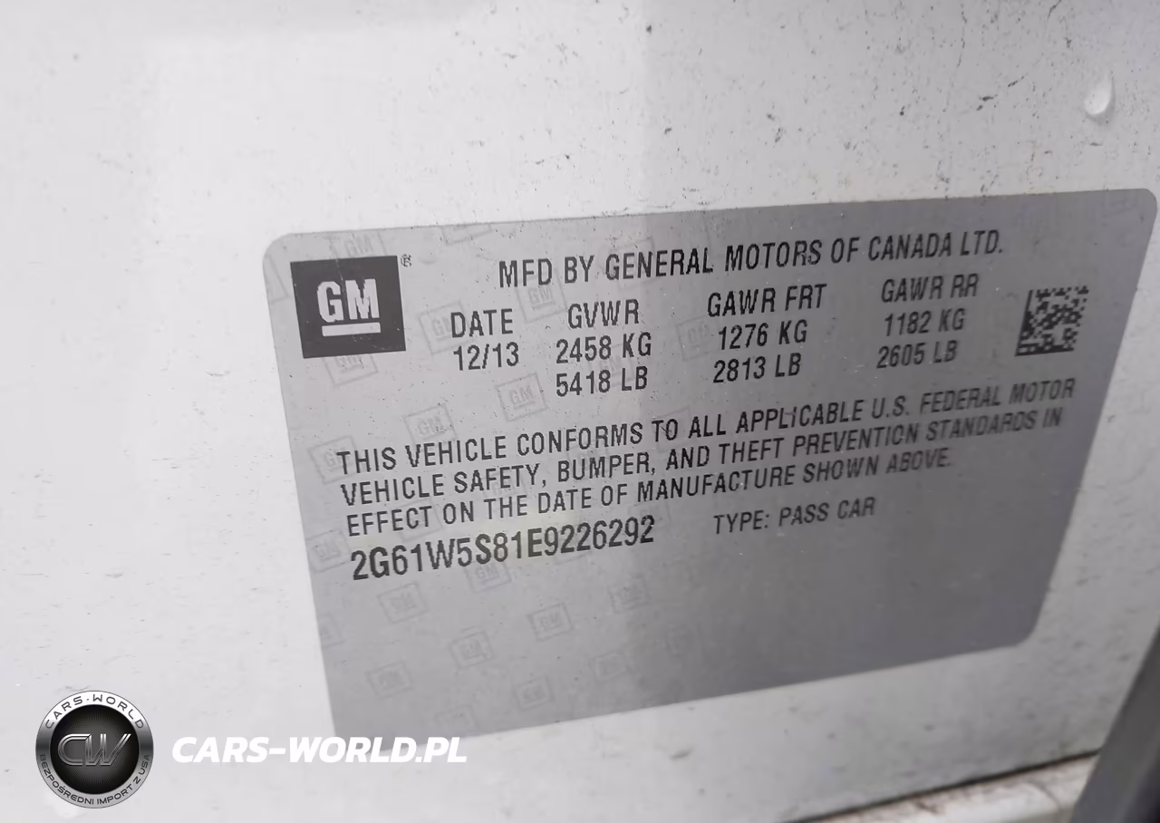 2014 Cadillac Xts Vsport Platinum VIN:2G61W5S81E9226292 - 9