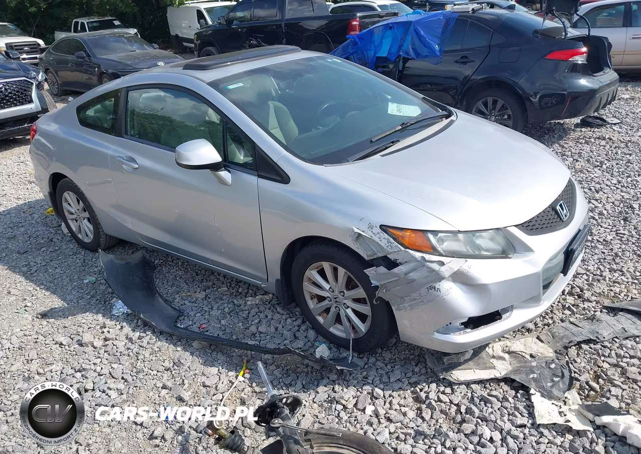 2012 Honda Civic Ex VIN:2HGFG3B83CH535318 - 1