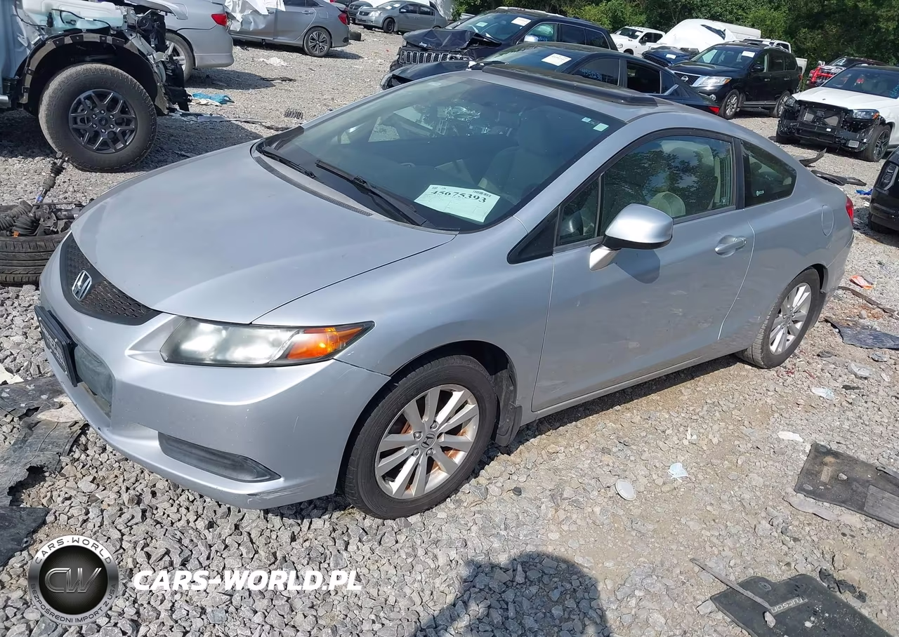 2012 Honda Civic Ex VIN:2HGFG3B83CH535318 - 2
