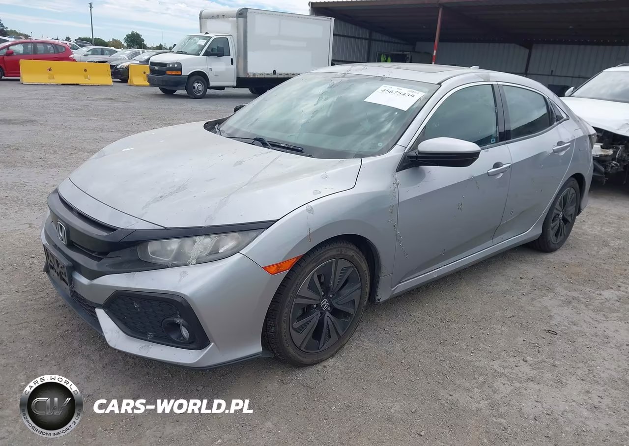 2017 Honda Civic Ex VIN:SHHFK7H58HU416256 - 2